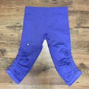 lululemon In The Flow Purple Leggings Size 4